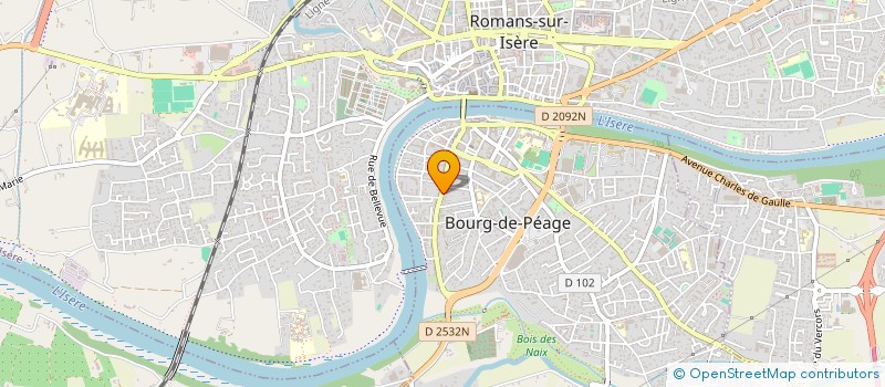 localisation de l'entreprise ACACIA  BOURG-DE-PEAGE