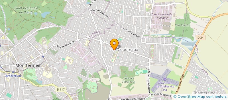 localisation de l'entreprise ACACIA 77  CHELLES