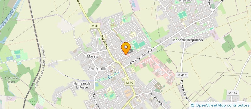 localisation de l'entreprise ACACIA  ANNULLIN