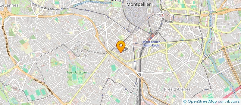 localisation de l'entreprise ACACIA à MONTPELLIER