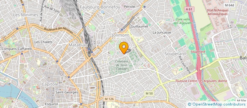 localisation de l'entreprise ACACIA BELMONTE à TOULOUSE