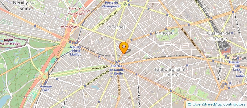 localisation de l'entreprise ACACIA CAPITAL PARTNERS  PARIS