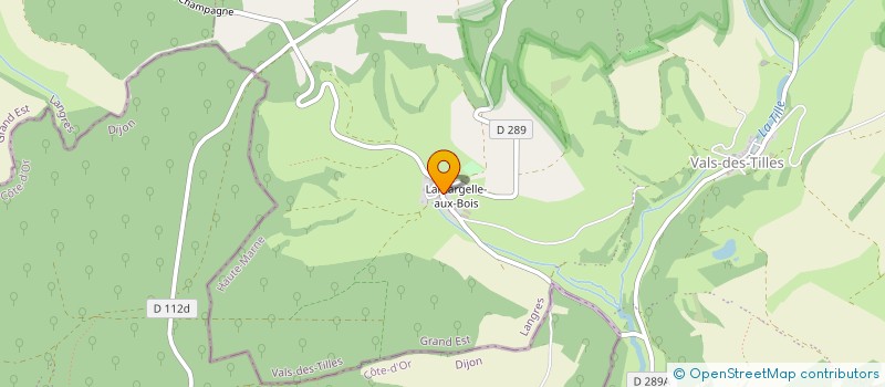 localisation de l'entreprise ACACIA DE LAMARGELLE AUX BOIS à VALS DES TILLES