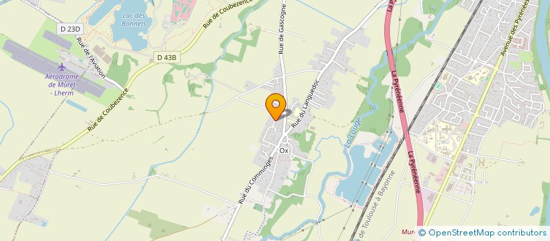 localisation de l'entreprise ACACIA EDITIONS  MURET