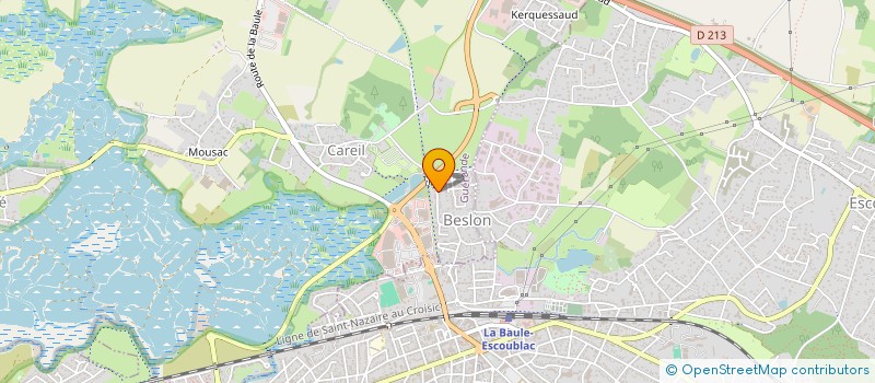 localisation de l'entreprise ACACIA PATRIMOINE FINANCES à GUERANDE