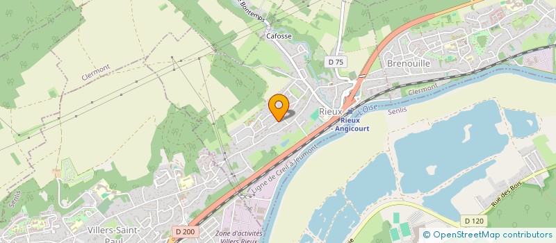 localisation de l'entreprise ACACIAS  RIEUX