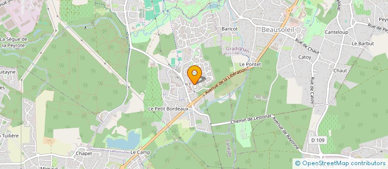 localisation de l'entreprise ACACIAS  CANEJAN