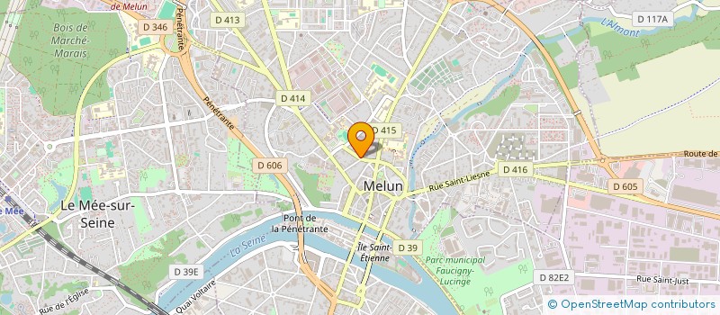 localisation de l'entreprise ACACIAS BUSINESS SERVICES à MELUN