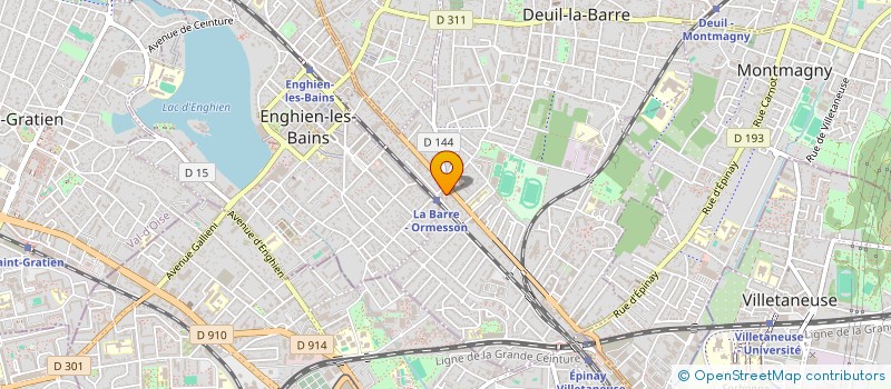 localisation de l'entreprise ACAD à DEUIL-LA-BARRE