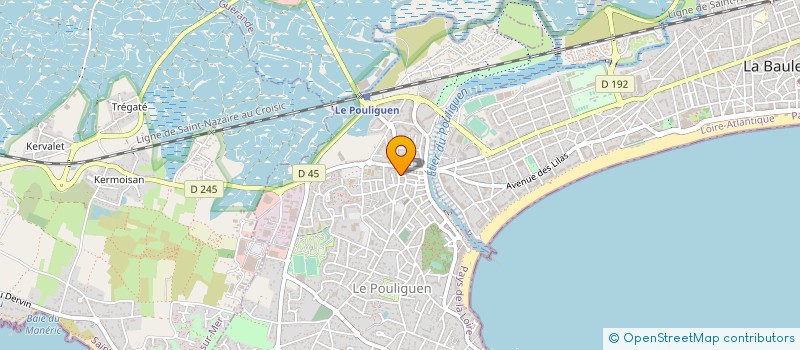 localisation de l'entreprise ACADAR à LE POULIGUEN