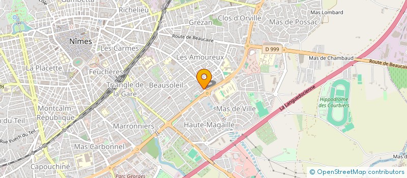 localisation de l'entreprise ACADE IMMOBILIER  NIMES