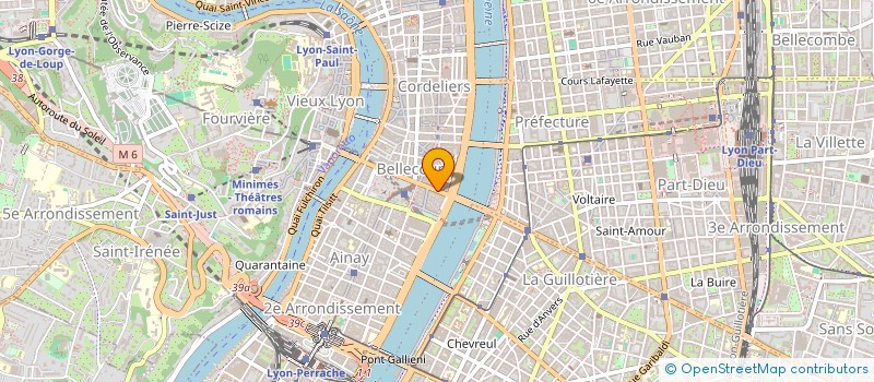 localisation de l'entreprise ACADEMATCH à LYON