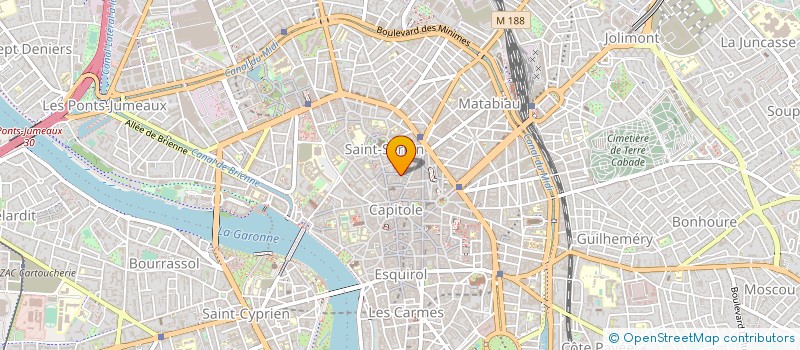 localisation de l'entreprise ACADEMIA 1G 2C à TOULOUSE