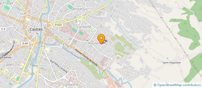 localisation de l'entreprise ACADEMIA CARMONA DE BAILE FLAMENCO  CASTRES