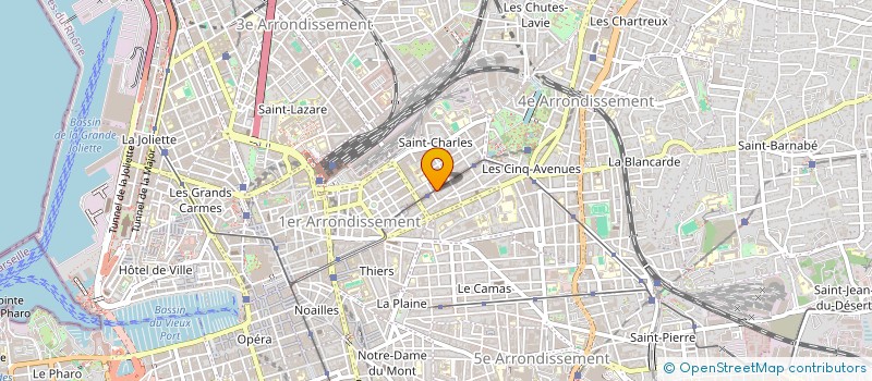 localisation de l'entreprise ACADEMIA DEL TANGO ARGENTINO à MARSEILLE