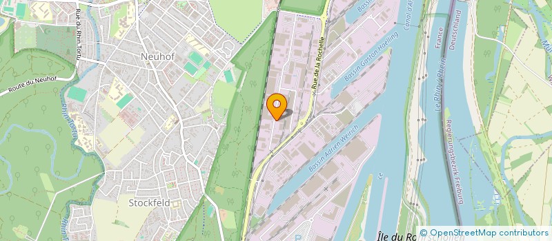 localisation de l'entreprise ACADEMIC PRO  STRASBOURG