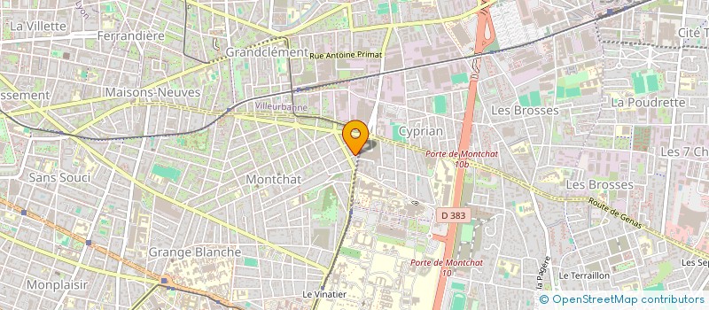 localisation de l'entreprise ACADEMIE 2A  LYON