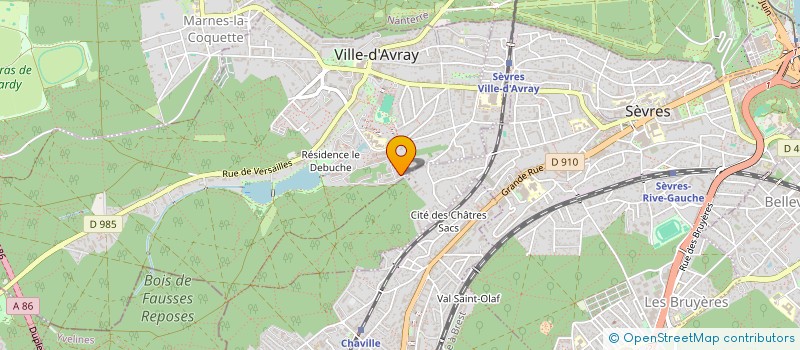 localisation de l'entreprise ACADEMIE AUBAINE D'ALBI à VILLE-D'AVRAY