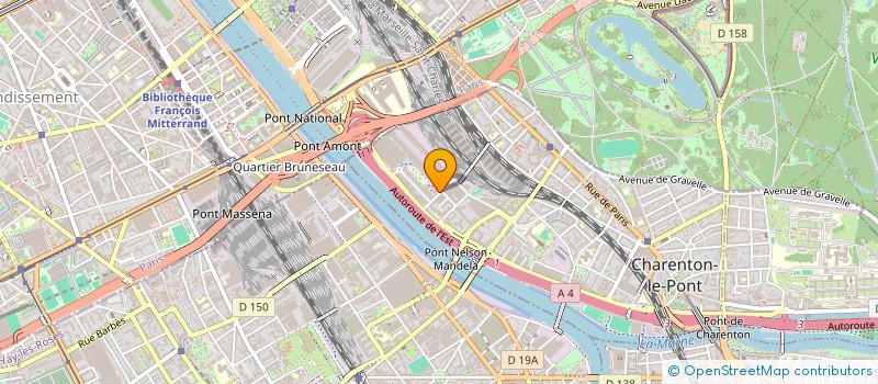 localisation de l'entreprise ACADEMIE BOXES DE CHARENTON  CHARENTON-LE-PONT