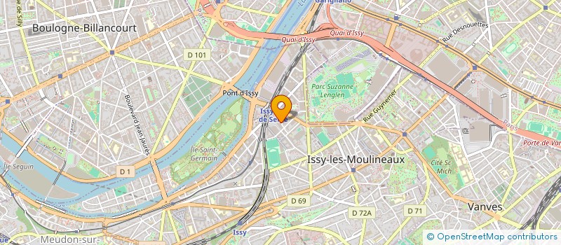 localisation de l'entreprise ACADEMIE BY TRANSDEV à ISSY-LES-MOULINEAUX