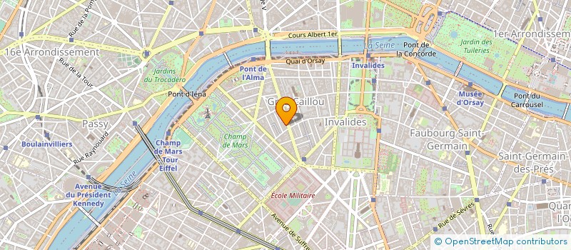 localisation de l'entreprise ACADEMIE CATHERINE LEROY DE PARIS  PARIS