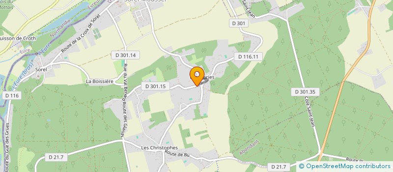 localisation de l'entreprise ACADEMIE CELESTIELLE à SOREL-MOUSSEL