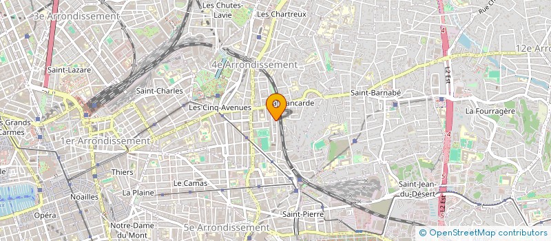 localisation de l'entreprise ACADEMIE D AIKIDO DU LACYDON à MARSEILLE