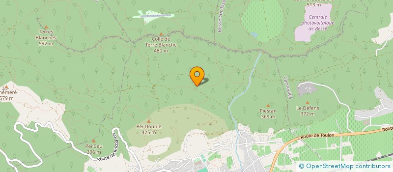 localisation de l'entreprise ACADEMIE D ARTS MARTIAUX VAROIS SHITO RYU KARATEDO CUERSOIS  CUERS