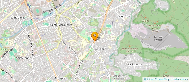 localisation de l'entreprise ACADEMIE D'ESCRIME PHOCEENNE à MARSEILLE 9