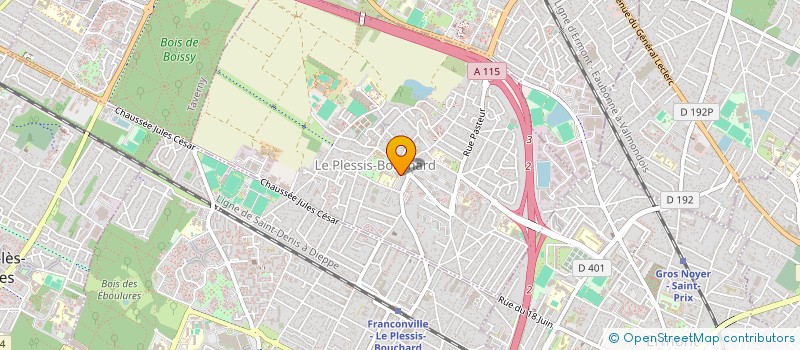 localisation de l'entreprise ACADEMIE DANSE FRANCONVILLE à FRANCONVILLE