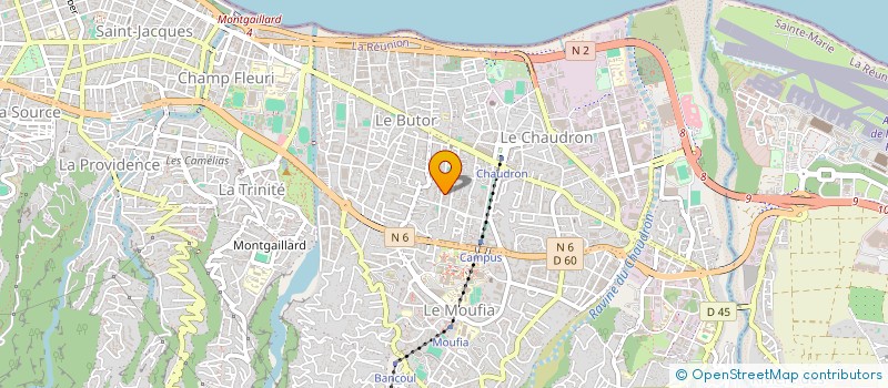 localisation de l'entreprise ACADEMIE DE BEAUTE ET DE BIEN ETRE à SAINT-DENIS
