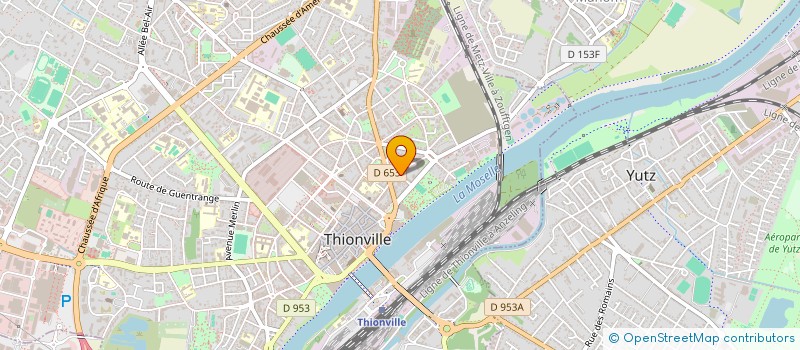 localisation de l'entreprise ACADEMIE DE BILLARD à THIONVILLE