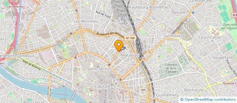 localisation de l'entreprise ACADEMIE DE BILLARDS CONTI à TOULOUSE