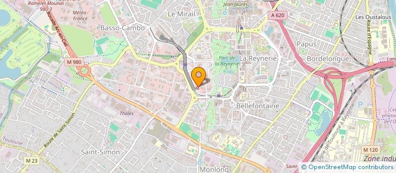 localisation de l'entreprise ACADEMIE DE BOXE TOULOUSE BASSO CAMBO à TOULOUSE