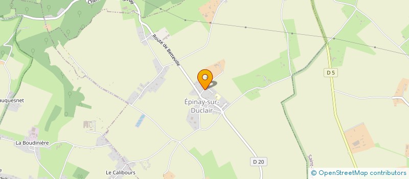 localisation de l'entreprise ACADEMIE DE BU JUTSU NORMANDE  EPINAY-SUR-DUCLAIR