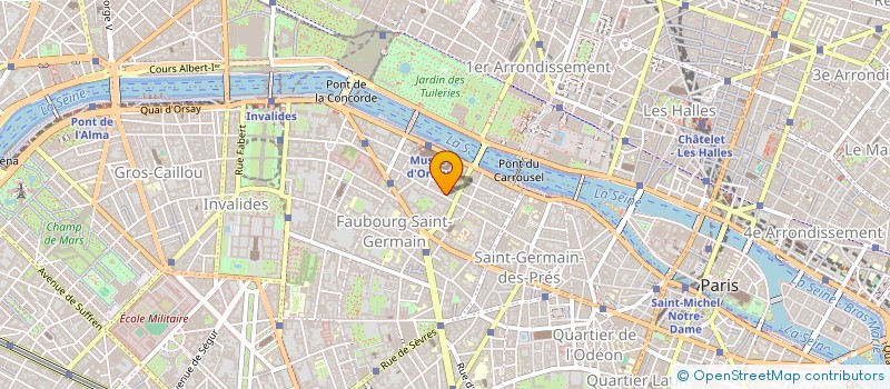 localisation de l'entreprise ACADEMIE DE CLOSE COMBAT  PARIS