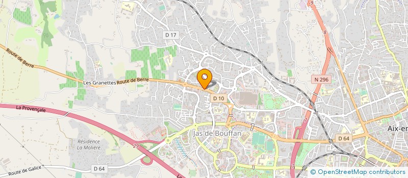 localisation de l'entreprise ACADEMIE DE CONDUITE à AIX-EN-PROVENCE