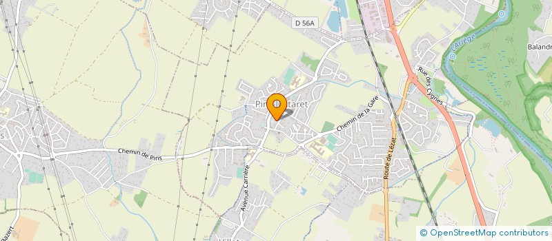 localisation de l'entreprise ACADEMIE DE DJINDO YOGA  PINS-JUSTARET