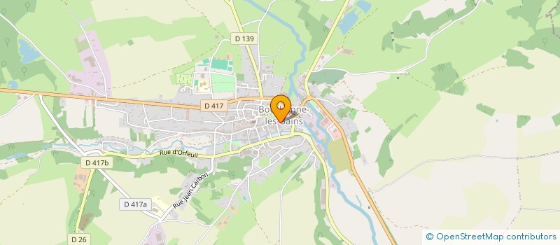 localisation de l'entreprise ACADEMIE DE KARATE DES TROIS PROVINCES à BOURBONNE-LES-BAINS