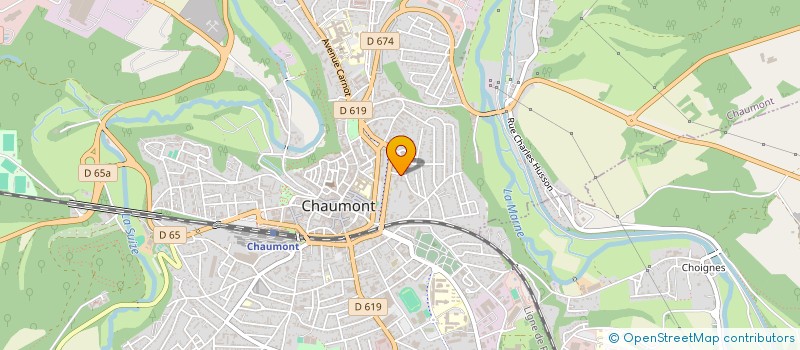 localisation de l'entreprise ACADEMIE DE KARATE TRADITIONNEL à CHAUMONT
