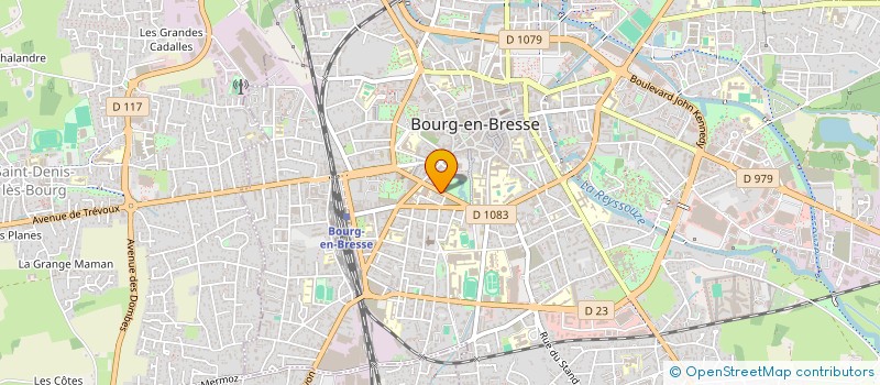 localisation de l'entreprise ACADEMIE DE LA BRESSE à BOURG-EN-BRESSE