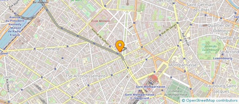 localisation de l'entreprise ACADEMIE DE LA CULTURE ET DU VIN (ACV) à PARIS