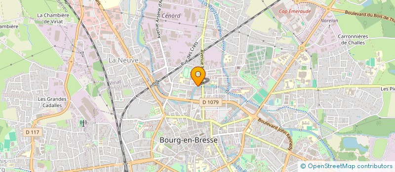 localisation de l'entreprise ACADEMIE DE LA NOBIL'PASTA ORDRE DE L'ORECCHIETTA à BOURG-EN-BRESSE