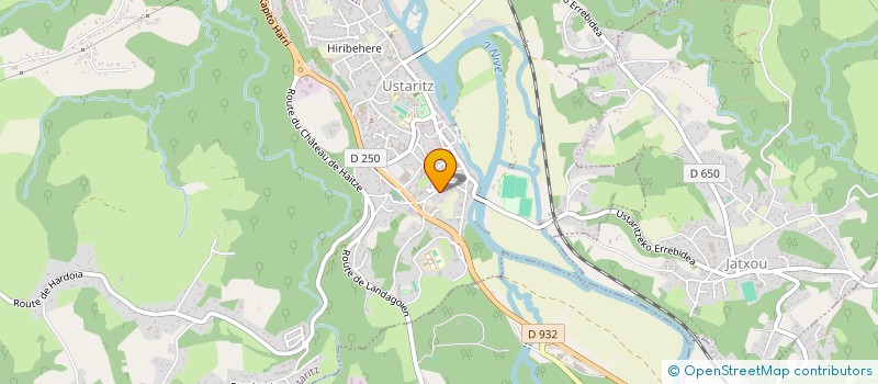 localisation de l'entreprise ACADEMIE DE LA VOIX ET DE LA DIRECTION CHORALE DU PAYS BASQUE à USTARITZ