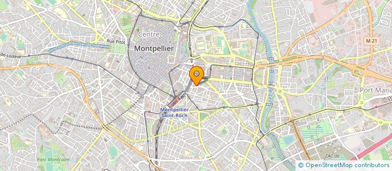 localisation de l'entreprise ACADEMIE DE MUSIQUE DE MONTPELLIER à MONTPELLIER
