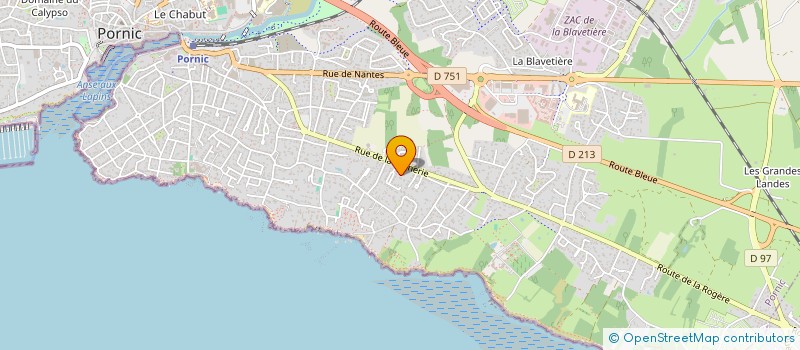 localisation de l'entreprise ACADEMIE DE SPORT ET DE MANAGEMENT  PORNIC