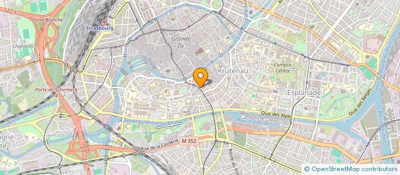 localisation de l'entreprise ACADEMIE DE WING TSUN KUNG FU STRASBOURG à STRASBOURG