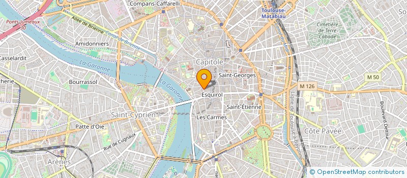 localisation de l'entreprise ACADEMIE DES ARTS ET DES SCIENCES DU PASTEL à TOULOUSE