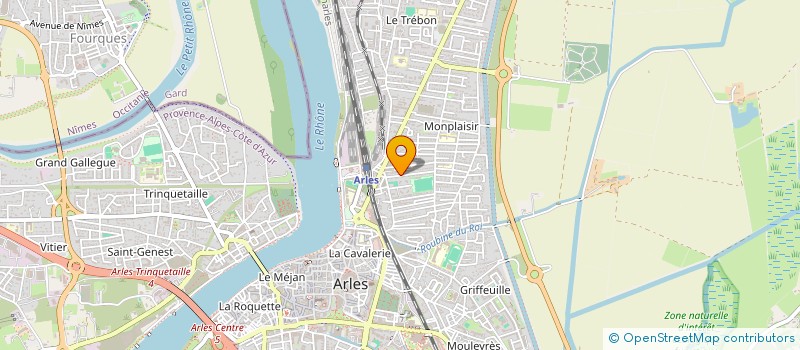 localisation de l'entreprise ACADEMIE DES ARTS MAGIQUES à ARLES