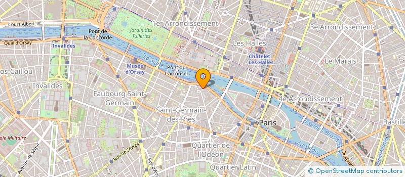 localisation de l'entreprise ACADEMIE DES BEAUX-ARTS à PARIS